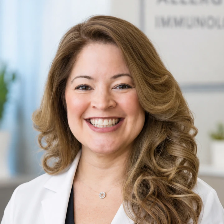 Portrait of Dr. Hannah H. Walford, allergist and immunologist
